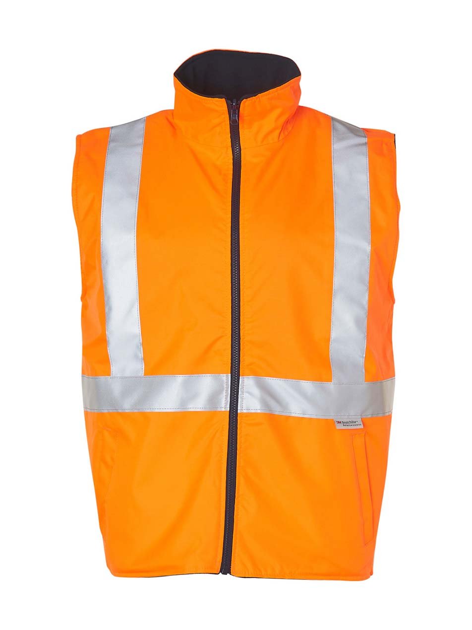 Mens Hi-Vis Reversible Safety Vest