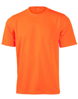 Unisex Hi-Vis CoolDry Mini Waffle Safety Tee