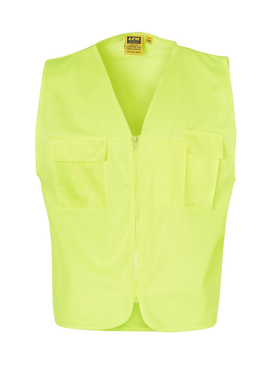 Unisex Hi-Vis Safety Vest With ID Pocket