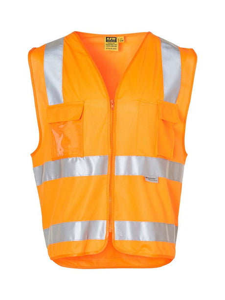 Unisex Hi-Vis Safety Vest With ID Pocket and 3M Taping