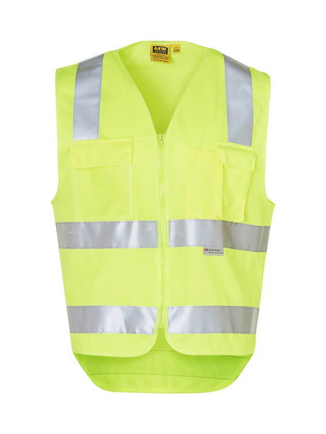 Unisex Hi-Vis Safety Vest With ID Pocket and 3M Taping