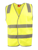 Unisex Hi-Vis Safety Vest With Shoulder Tape