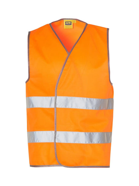 Unisex Hi-Vis Safety Vest With Reflective Taping