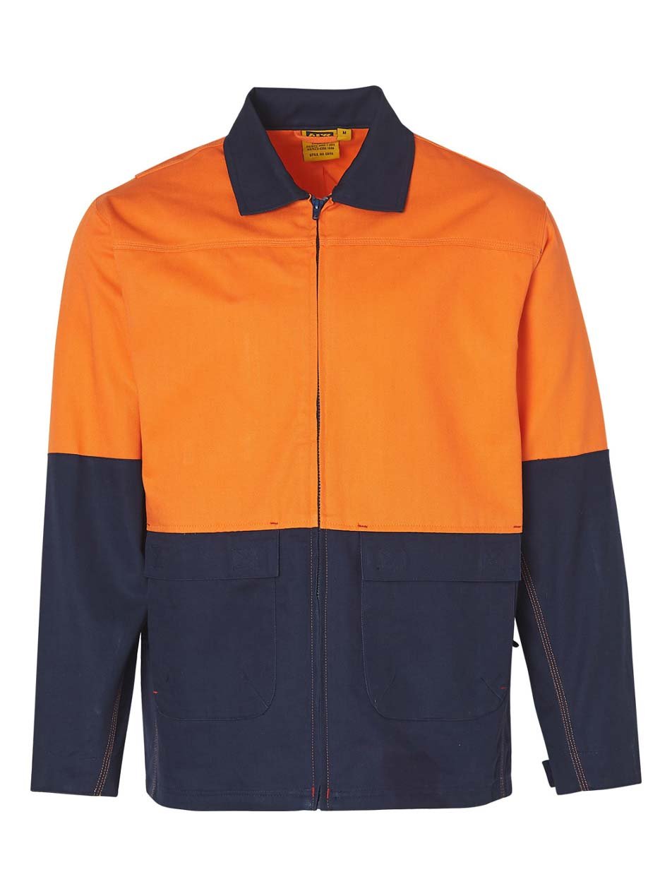 Mens Hi-Vis Cotton Jacket