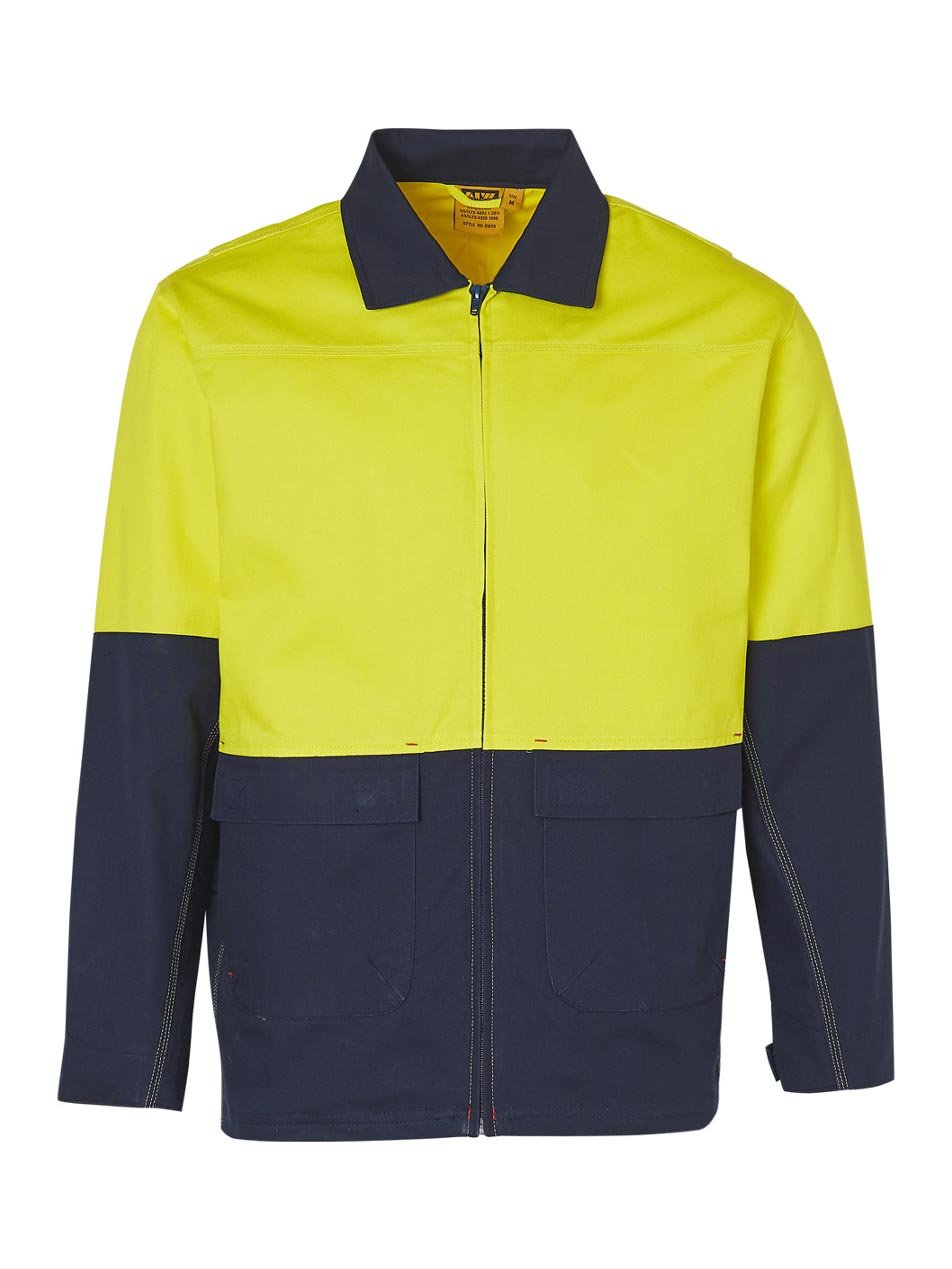 Mens Hi-Vis Cotton Jacket