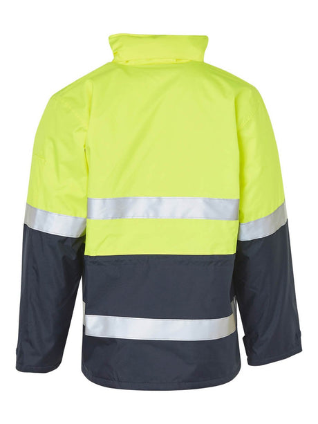 Mens Hi-Vis Long Line Polar Jacket