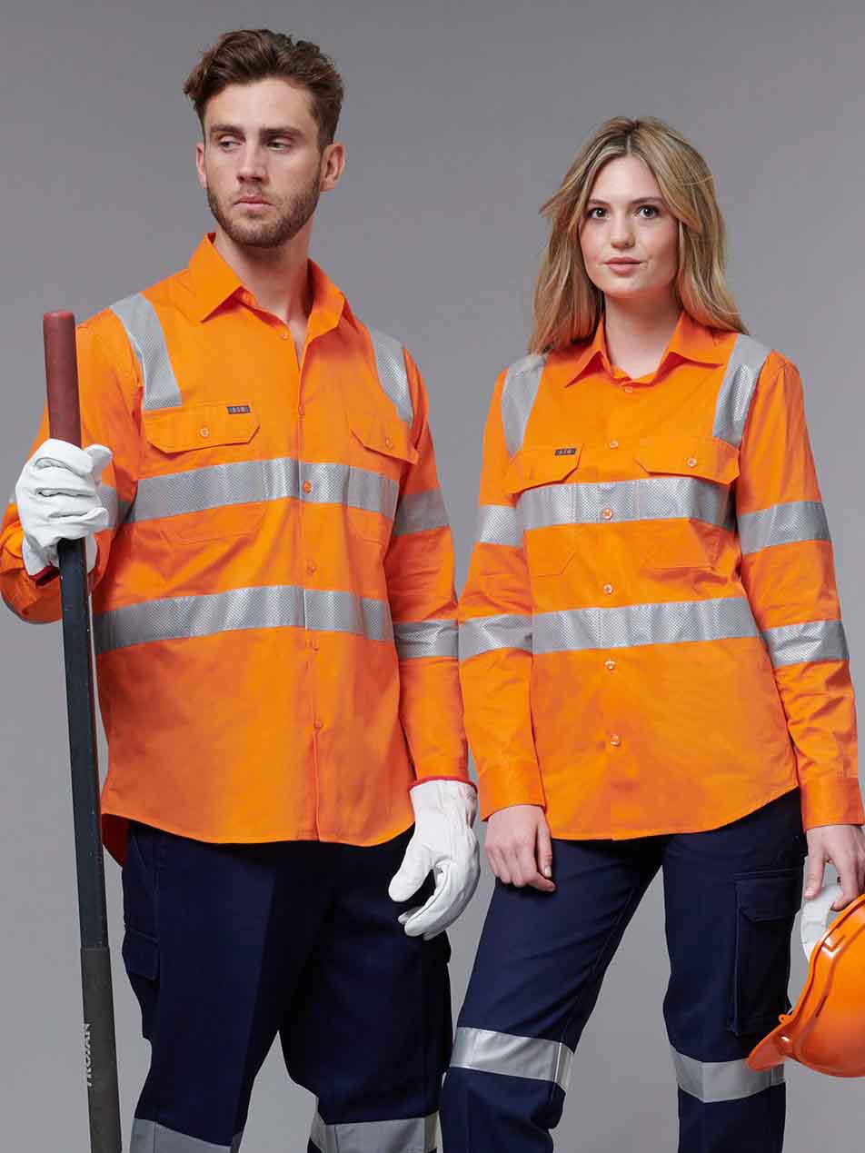 Unisex Hi-Vis VIC Rail Lightweight Shirt