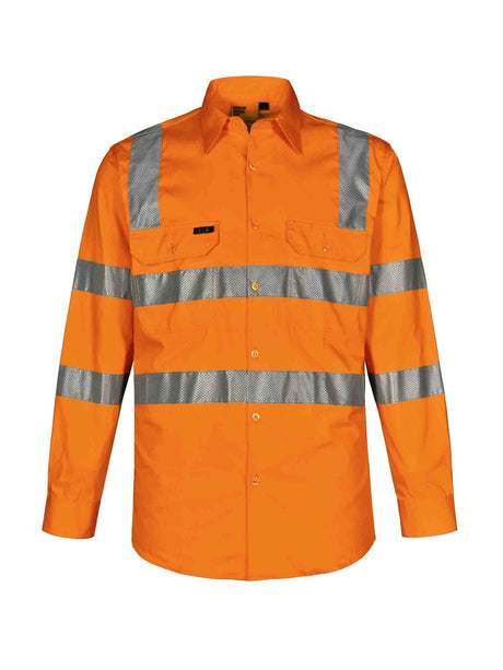 Unisex Hi-Vis VIC Rail Lightweight Shirt