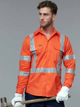 Unisex Hi-Vis NSW Rail Lightweight Shirt