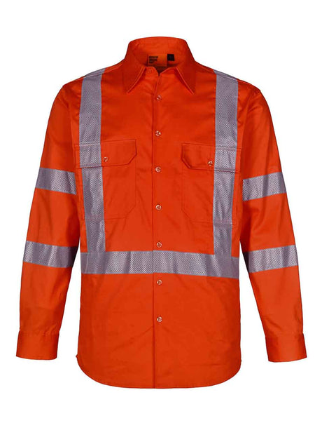 Unisex Hi-Vis NSW Rail Lightweight Shirt