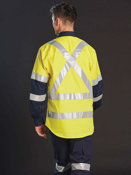 Unisex Hi-Vis Biomotion Lightweight Shirt With X Back Taping