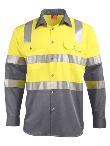 Unisex Hi-Vis Biomotion Lightweight Shirt With X Back Taping