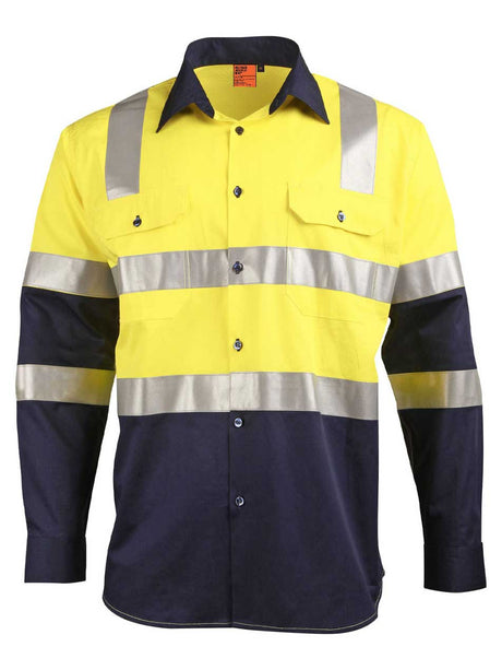 Unisex Hi-Vis Biomotion Lightweight Shirt With X Back Taping