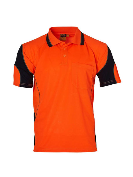 Unisex Hi-Vis Alliance Short Sleeve Safety Polo