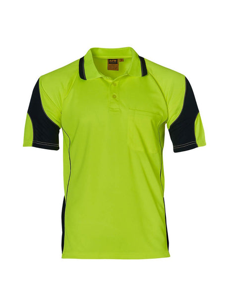 Unisex Hi-Vis Alliance Short Sleeve Safety Polo