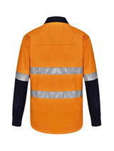 Unisex Hi-Vis Cool Breeze Long Sleeve Shirt with Taping