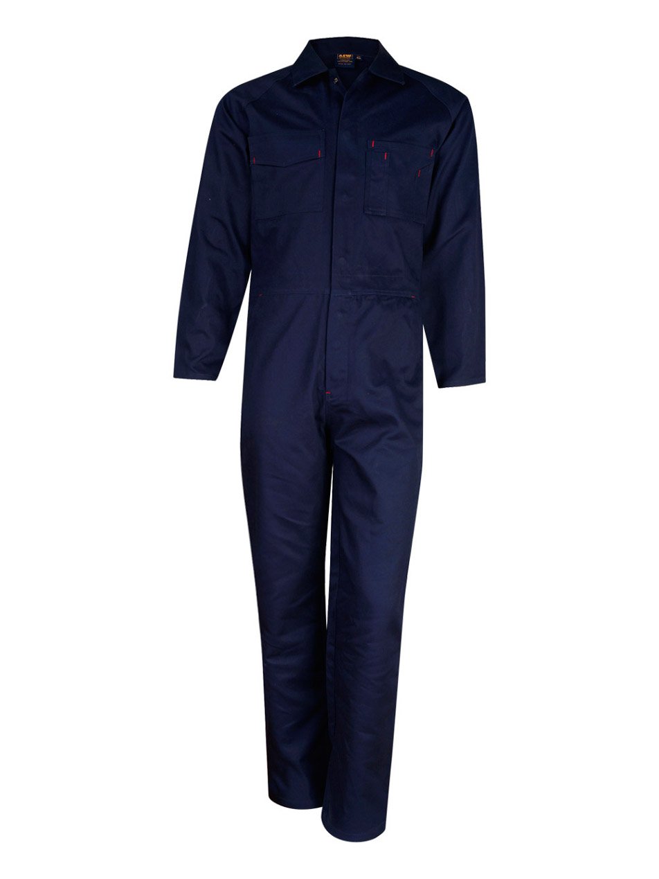 Mens Cotton Drill Coverall-Stout