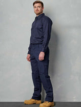 Mens Heavy Cotton Drill Cargo Pants