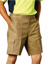 Mens Heavy Cotton Drill Cargo Shorts