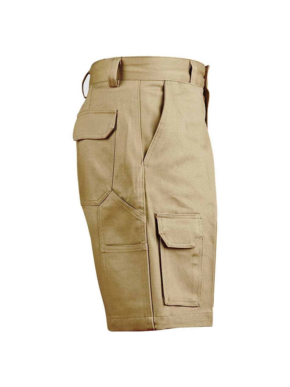 Mens Heavy Cotton Drill Cargo Shorts