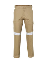 Mens Heavy Cotton Pre-Shrunk Drill Pants With Biomotion Tape