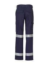 Ladies Heavy Cotton Drill Cargo Pants With Biomotion Tapes