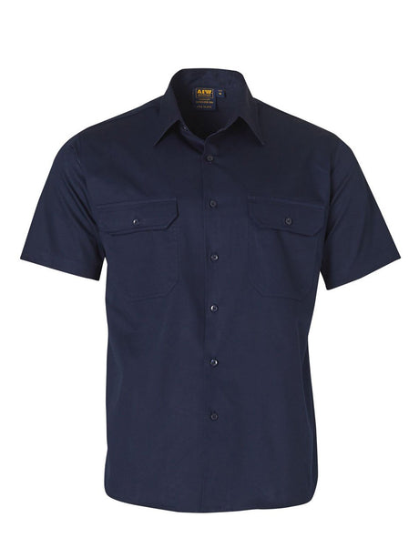 Mens Cool Breeze Cotton Short Sleeve Shirt