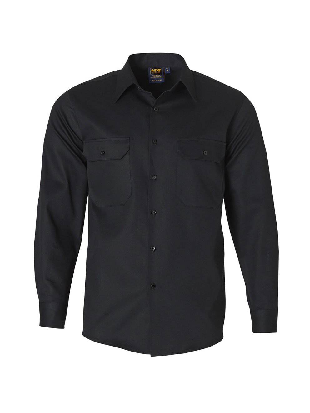 Mens Cotton Drill Long Sleeve Shirt