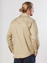 Mens Stretch Work Shirt With Flap Pockets