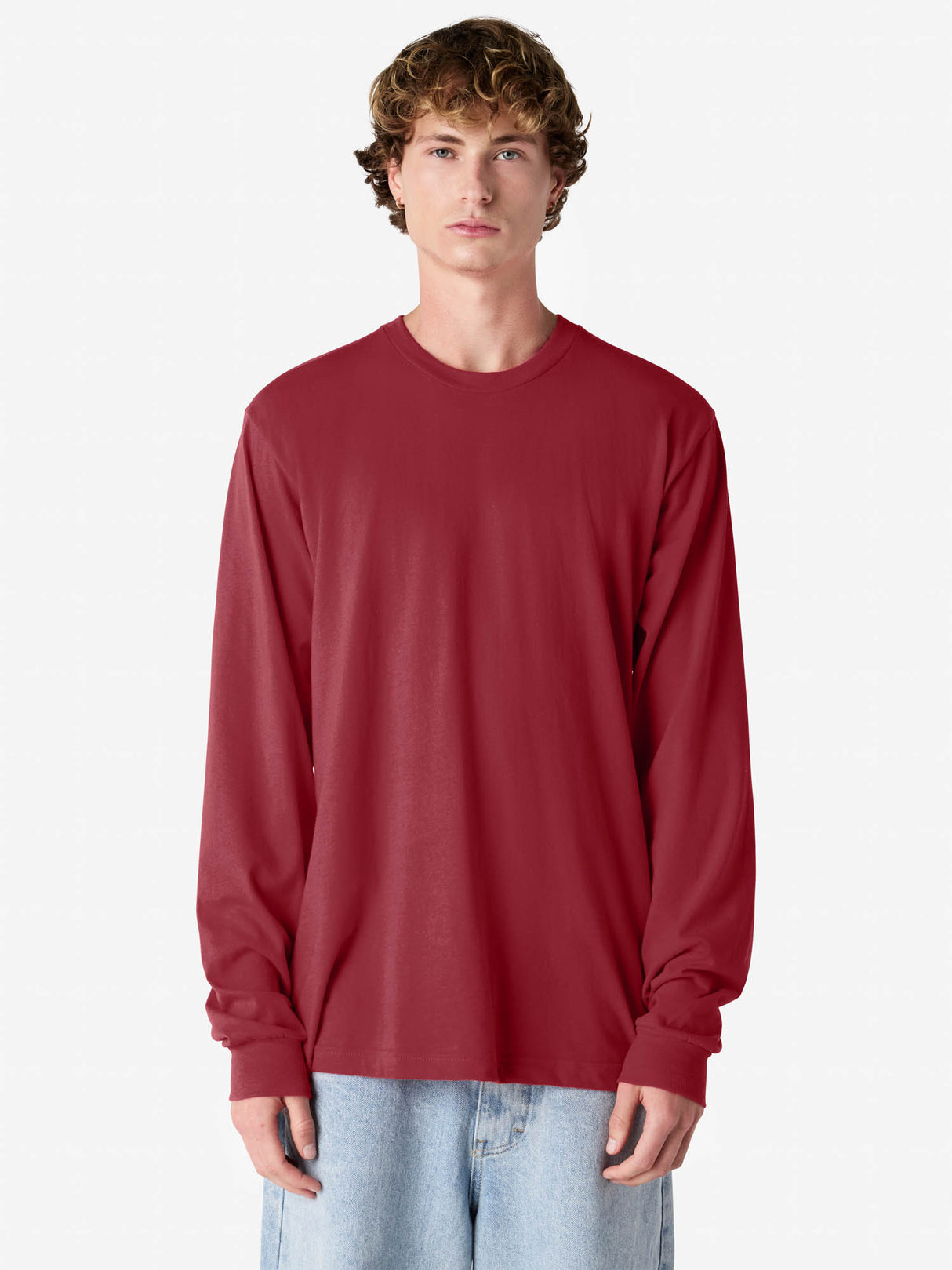 Unisex Fine Jersey Long Sleeve T-Shirt