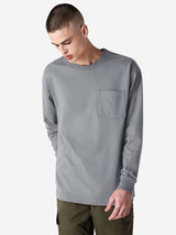 Unisex Super Heavyweight Oversized Long Sleeve T-Shirt with Pocket