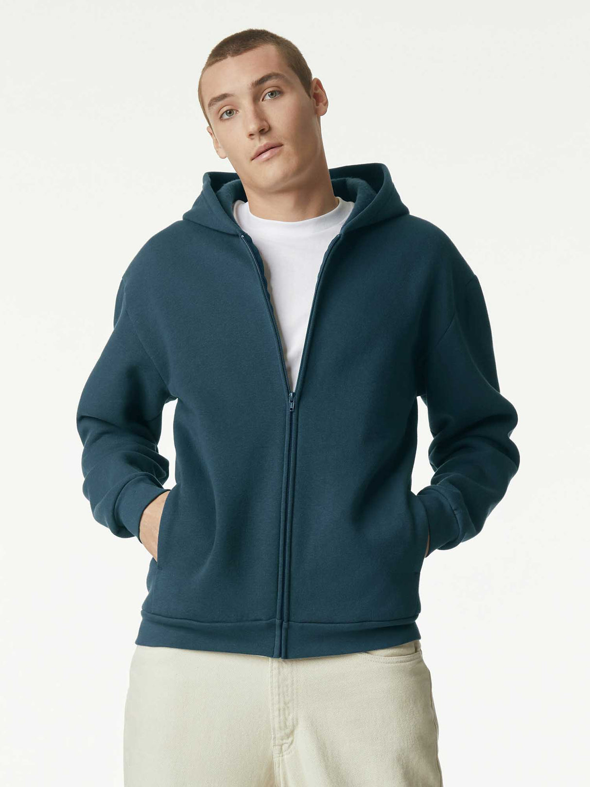 Adult Reflex Zip Hooded Sweatshirt