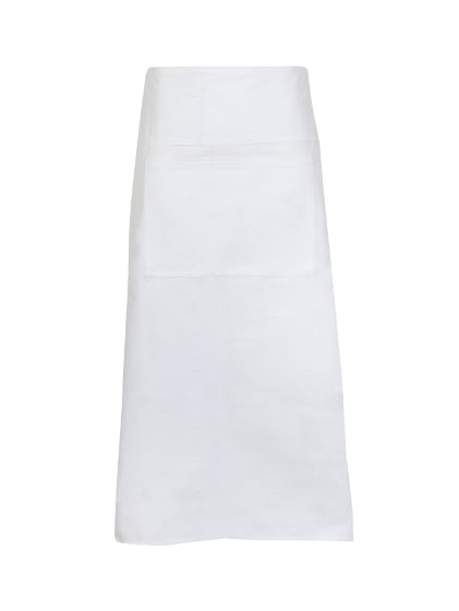 Long Waist 100% Cotton Canvas Apron