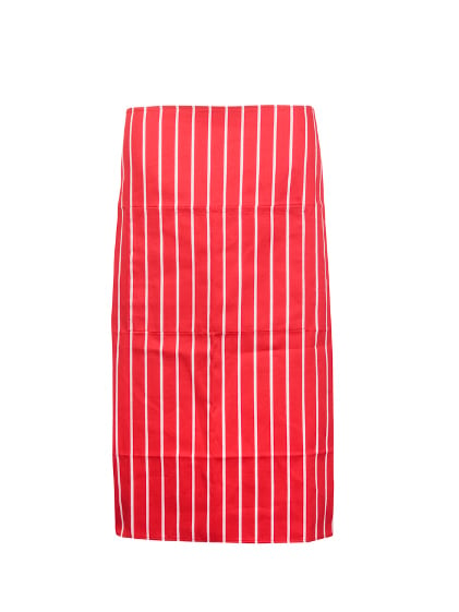 Long Waist Striped Apron