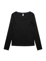 Womens Organic Rib Long Sleeve Tee