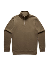 Mens Stencil Half Zip