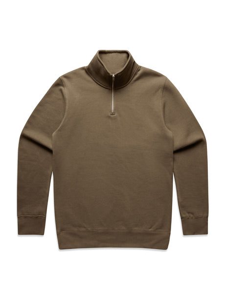 Mens Stencil Half Zip