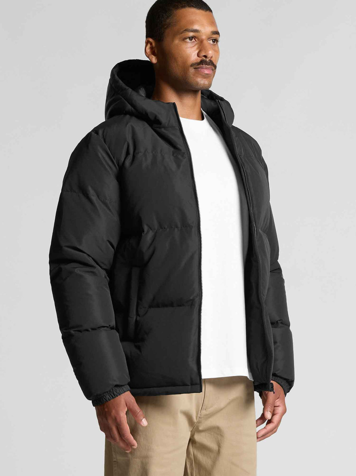 AS Colour Mens Hooded Puffer Jacket | ASC-5590 | Seamstop