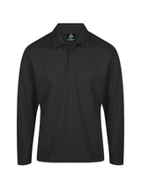 Botany Mens Long Sleeve Polos