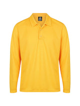 Botany Mens Long Sleeve Polos