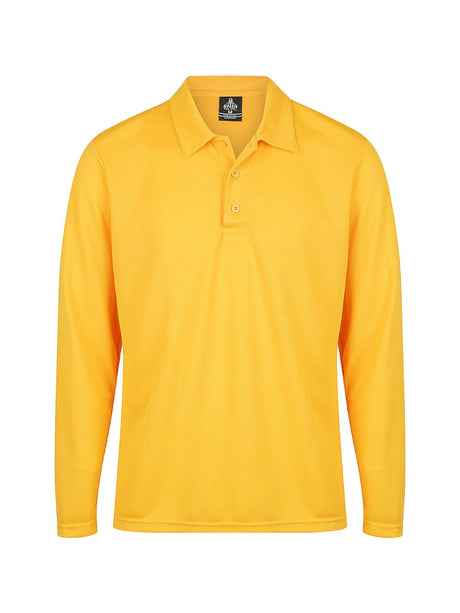 Botany Mens Long Sleeve Polos