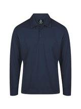 Botany Mens Long Sleeve Polos