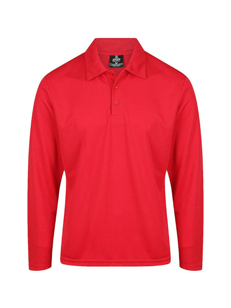 Botany Mens Long Sleeve Polos