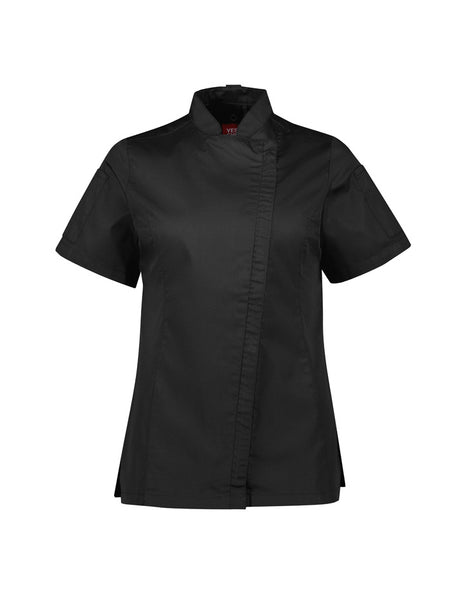 Womens Alfresco Short Sleeve Chef Jacket