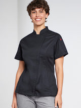 Womens Alfresco Short Sleeve Chef Jacket