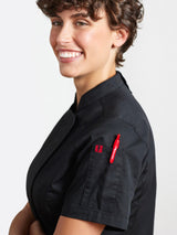 Womens Alfresco Short Sleeve Chef Jacket