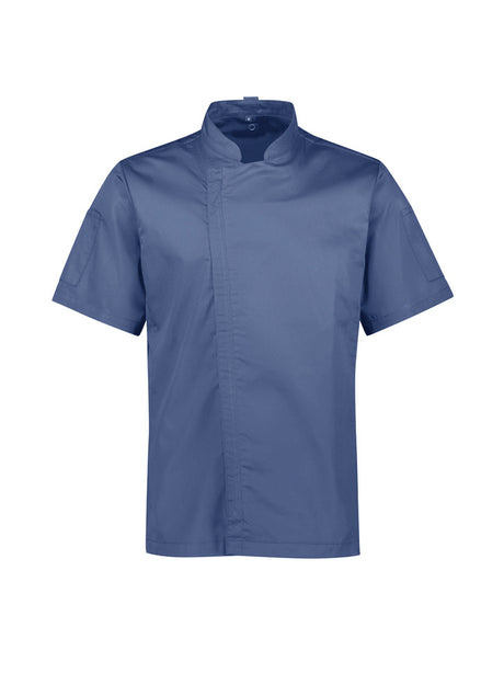 Mens Alfresco Short Sleeve Chef Jacket