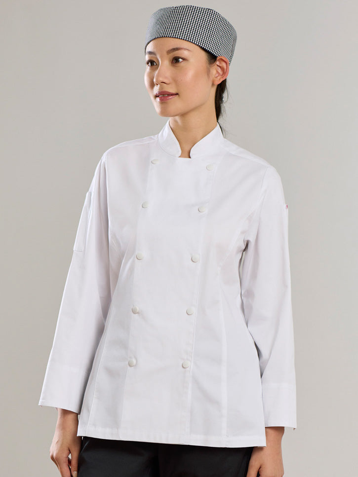 Womens Gusto Long Sleeve Chef Jacket