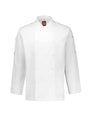 Biz Collection - Mens Gusto Long Sleeve Chef Jacket with double-breasted placket.