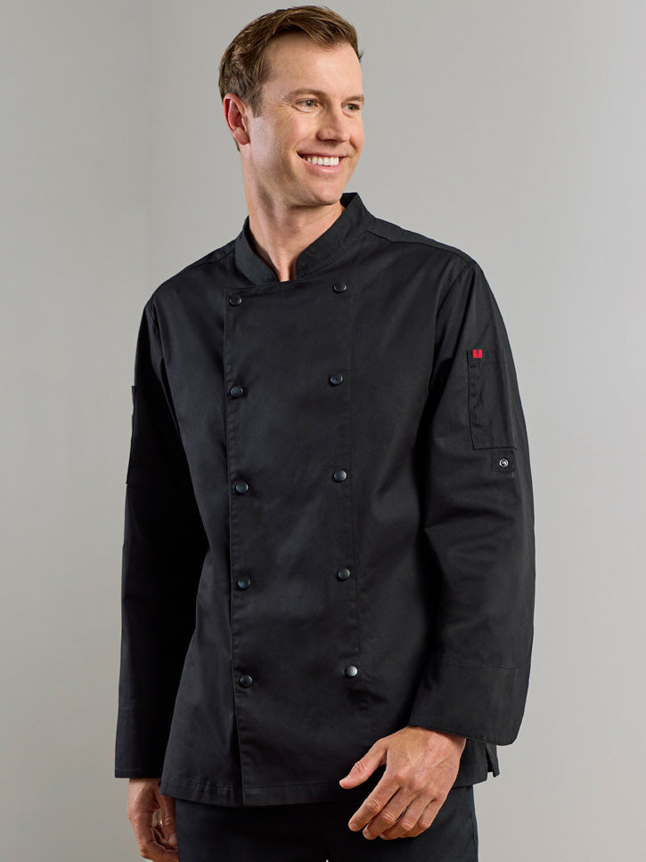 Mens Gusto Long Sleeve Chef Jacket